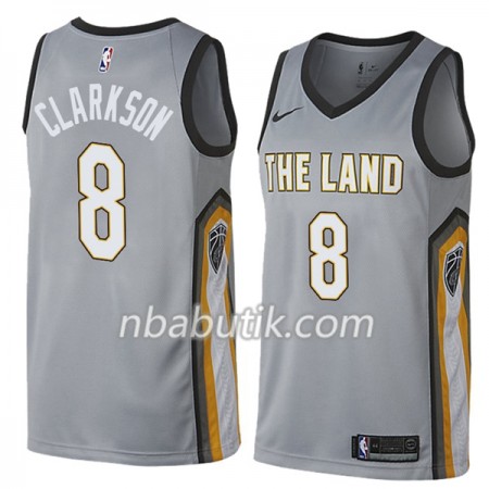 NBA Mænd Trøje Cleveland Cavaliers Jordan Clarkson 8 Nike City Edition Swingman